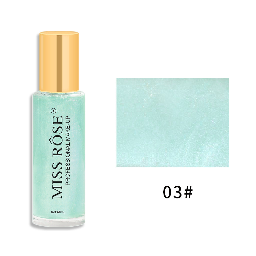 Liquid Body Glitter Spray for Radiant Pearlescent Glow