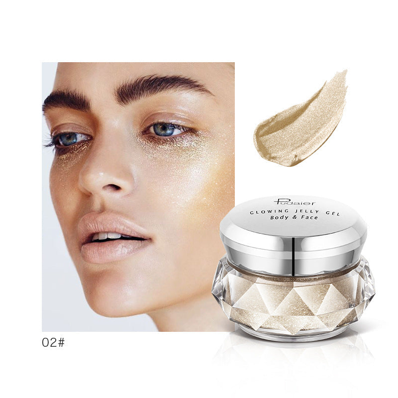 Jelly Gel Face Highlighter for a Reflective Mermaid Glow