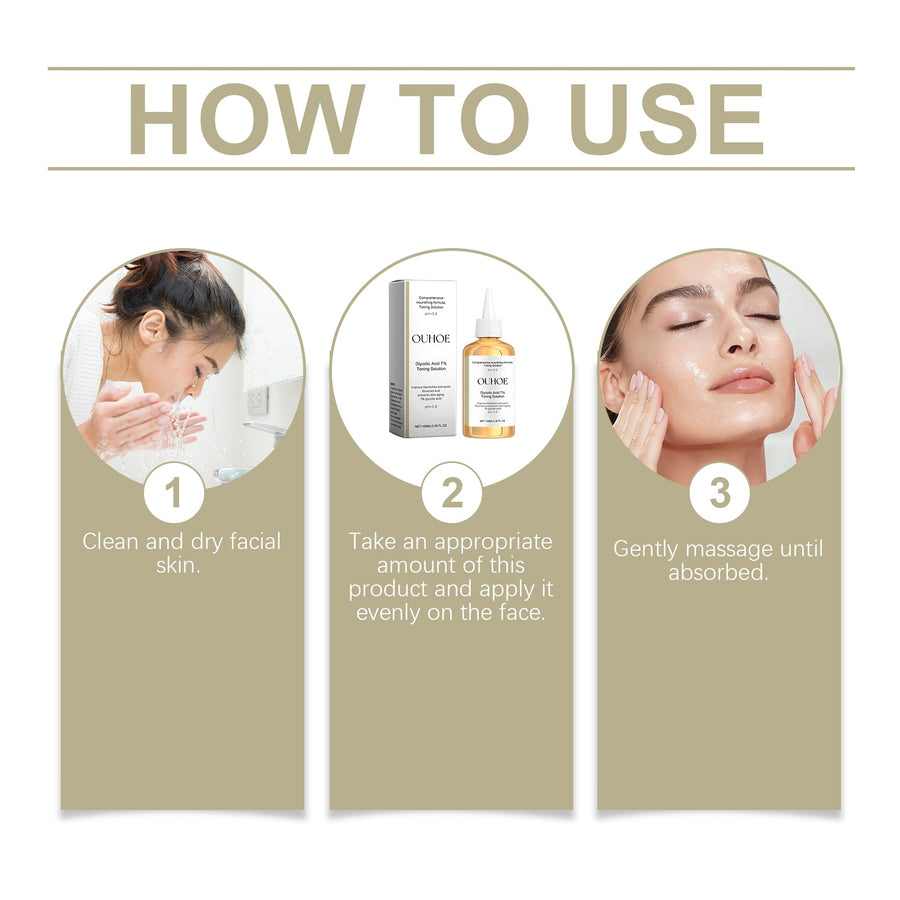 Glycolic Acid 7% Toner for Acne Scars & Uneven Tone