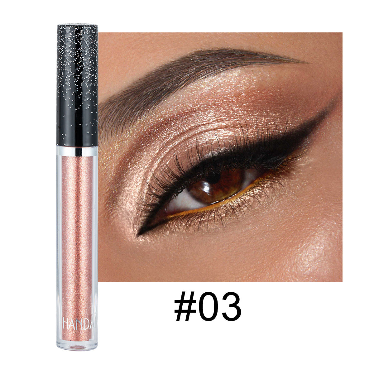 12 Color Liquid Eyeshadow for High-Shine Sparkle Looks