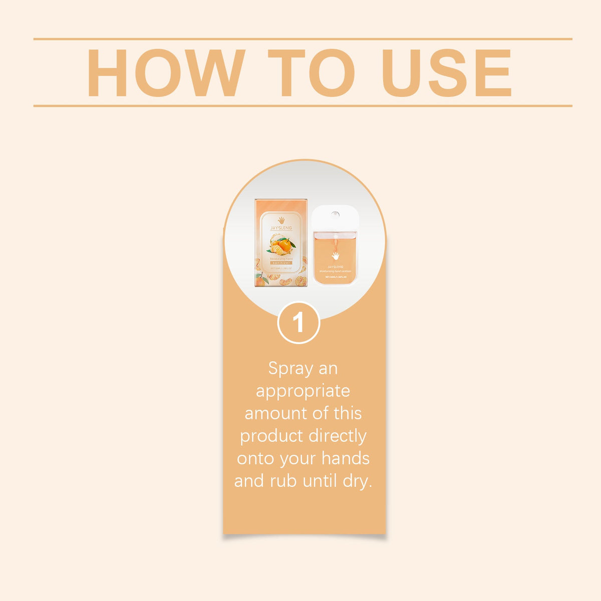 Portable Hand Sanitizer Spray That Won't Dry Your Hands Out