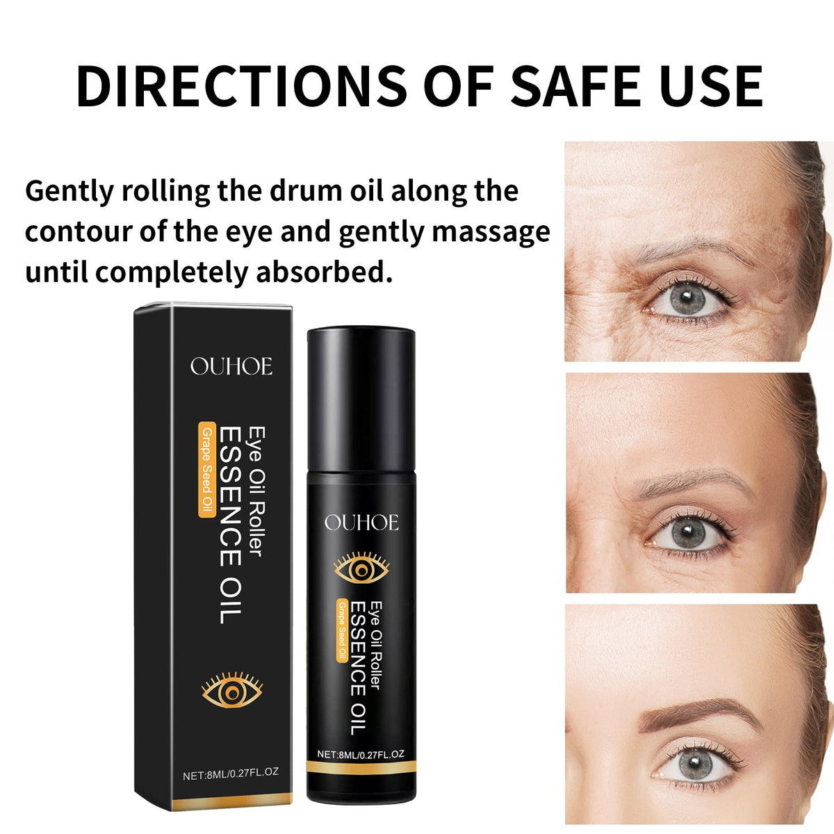 Eye Oil Roller for Fine Lines & Under-Eye Dryness