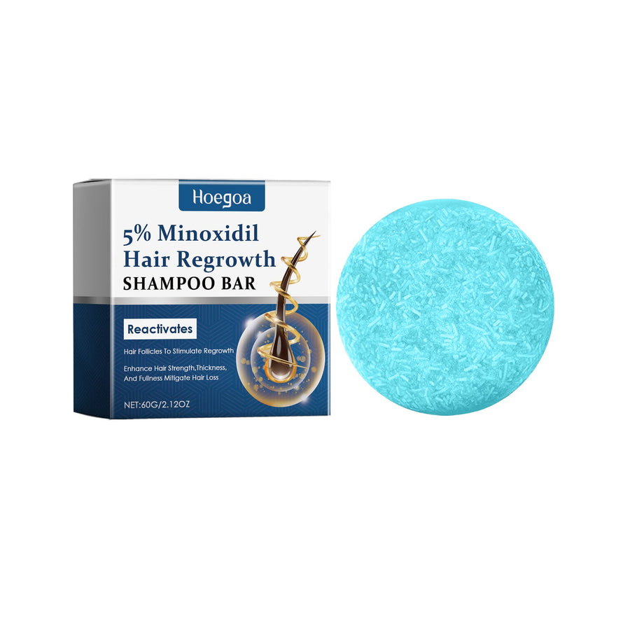 5% Minoxidil Shampoo Bar for Thinning Hair Support