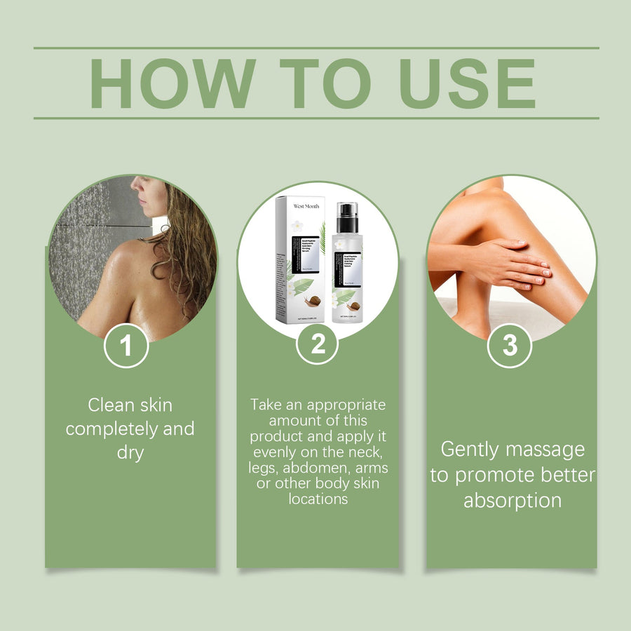 Snail Peptide Hyaluronic Serum for Firmer, Lifted Skin