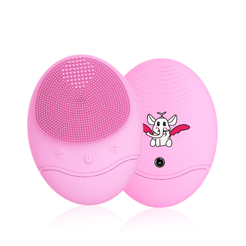 Rechargeable Waterproof Facial Cleansing Brush — Gentle