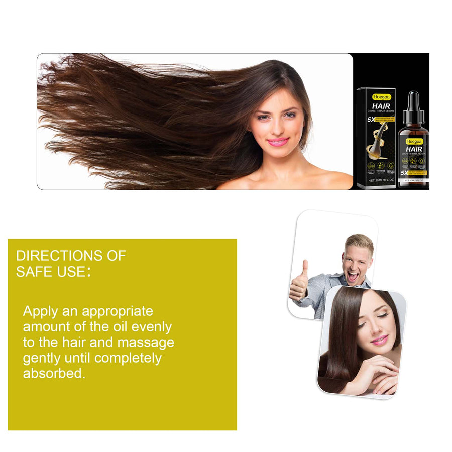 Hair Growth Serum for Thicker-Looking, Fuller Hair