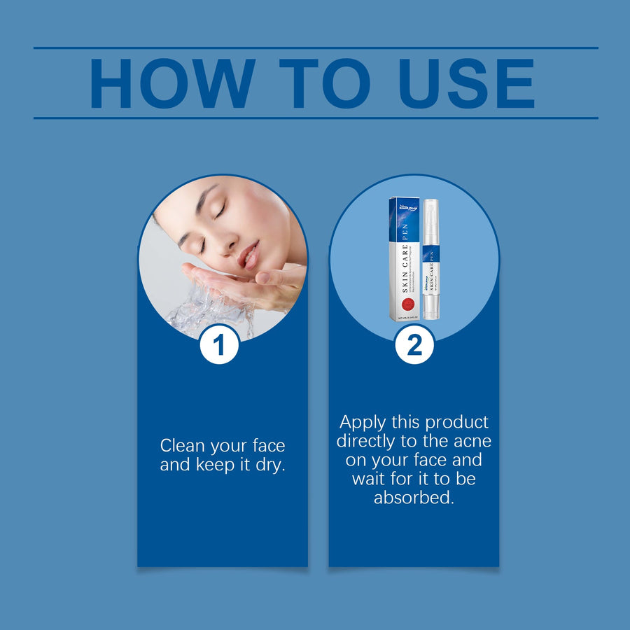 Acne Spot Pen with Precision Pump for Targeted Relief