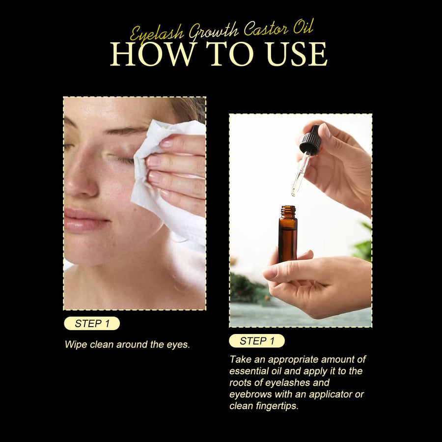 Castor Oil Mascara for Fuller-Looking Lashes & Hair