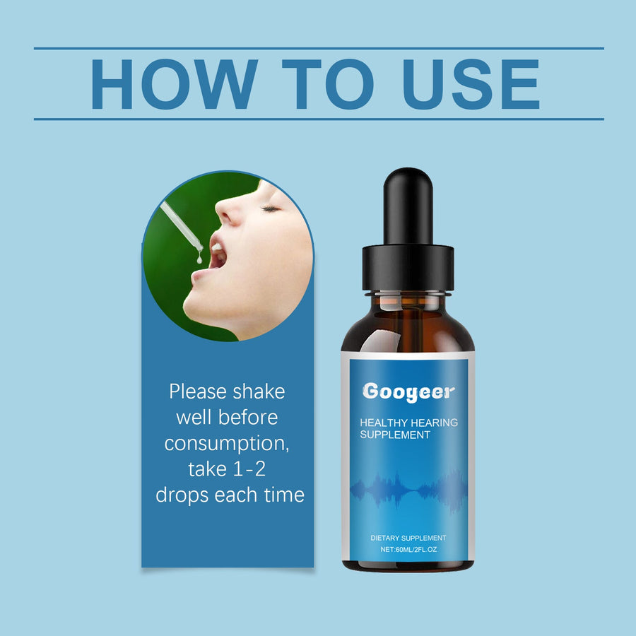 Ear Drops — Healthy Hearing Supplement with Clarifying Comfort