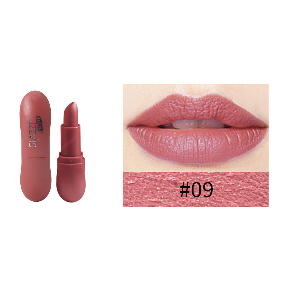 12-Color Matte Lipstick Set for Long-Lasting Color