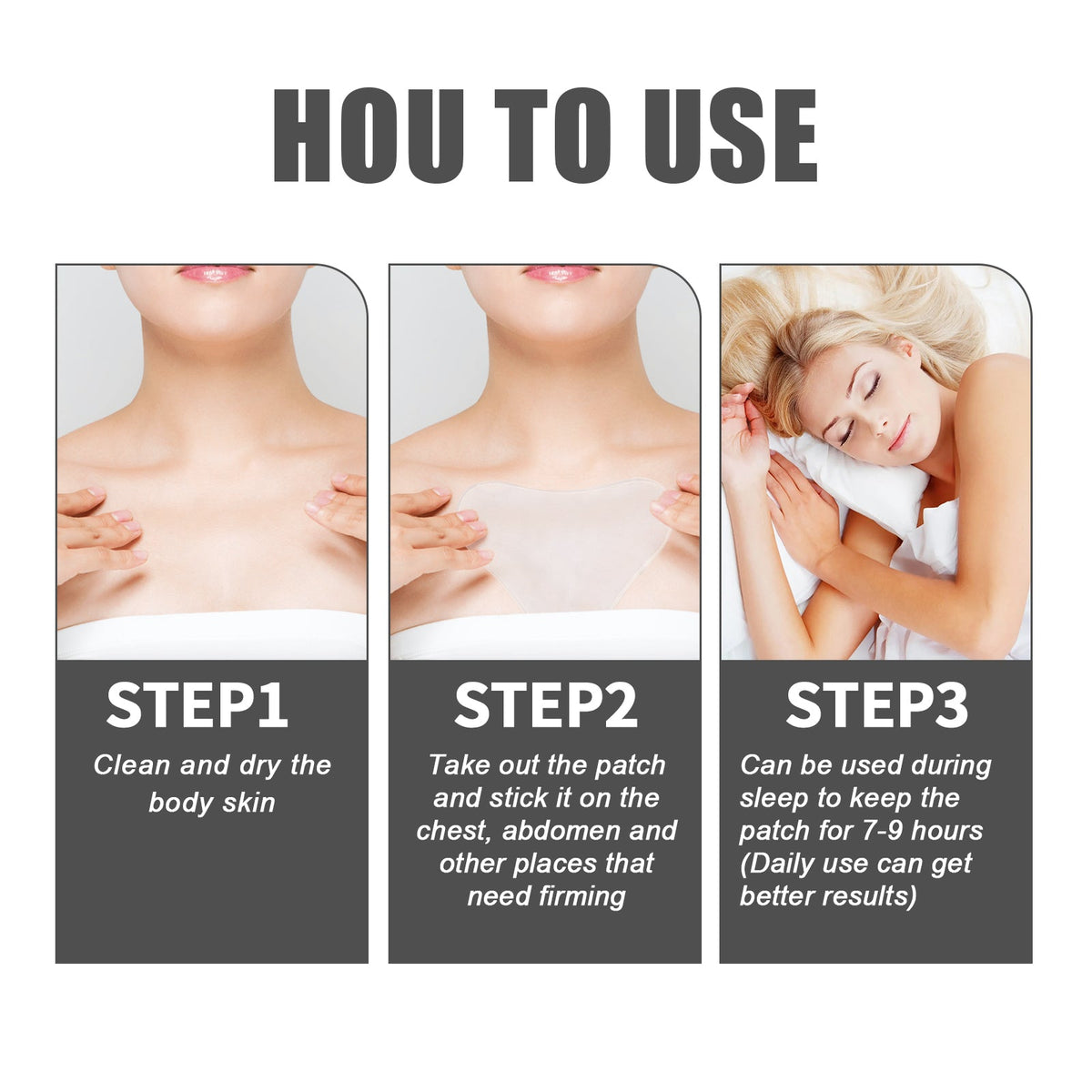Silicone Décolletage Patch for Chest Wrinkles & Firmness