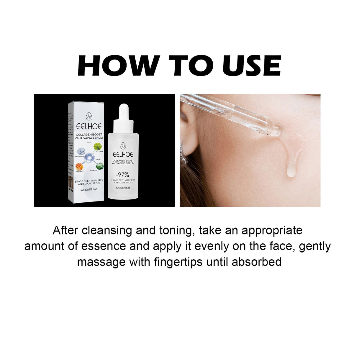 Collagen Serum for Eye Wrinkles & Fine Lines