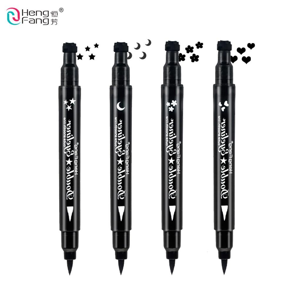 Double-Ended Eyeliner Pen for Precise Starry Looks