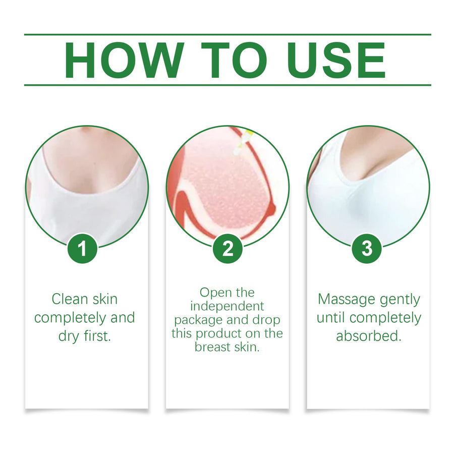 Herbal Breast Firming Essence - Natural Lift & Volume Serum