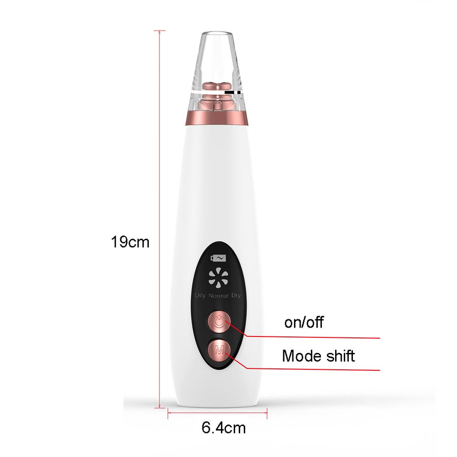 6‑in‑1 Electric Blackhead Remover — Won’t Damage Skin, 3 Modes