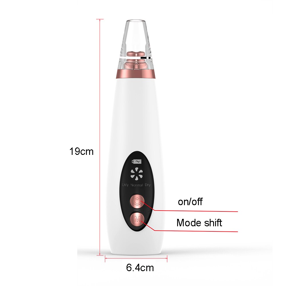 6‑in‑1 Electric Blackhead Remover — Won’t Damage Skin, 3 Modes