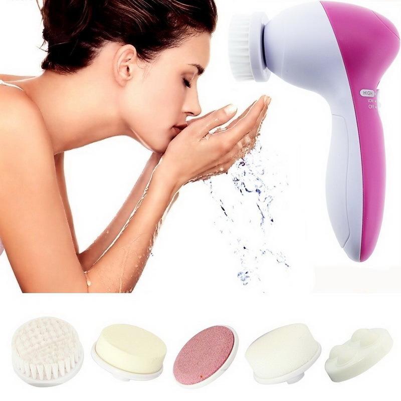 5-in-1 Facial Cleansing Brush & Massage Beauty Tool