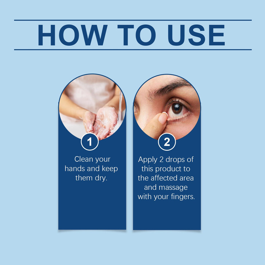 Herbal Eye Drops for Redness, Swelling & Itching Relief