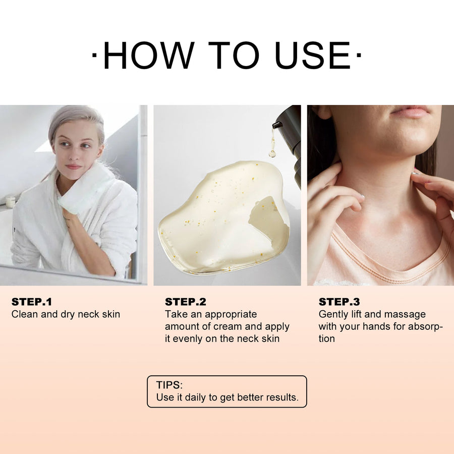 Retinol Neck Cream for Wrinkles & Sagging Skin