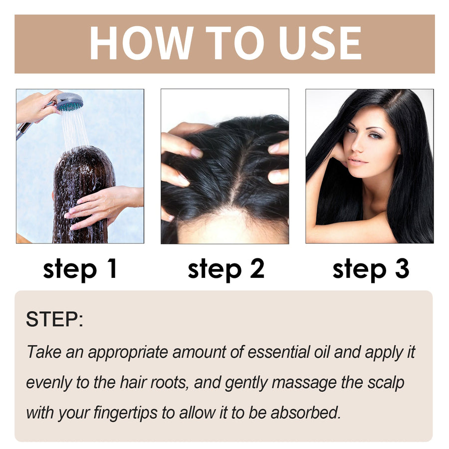 Hair Root Essence for Stronger, Fuller-Looking Hair