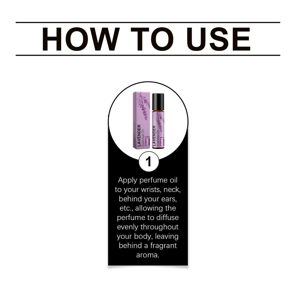 Lavender Roll-On Perfume — Fresh Scent On Demand