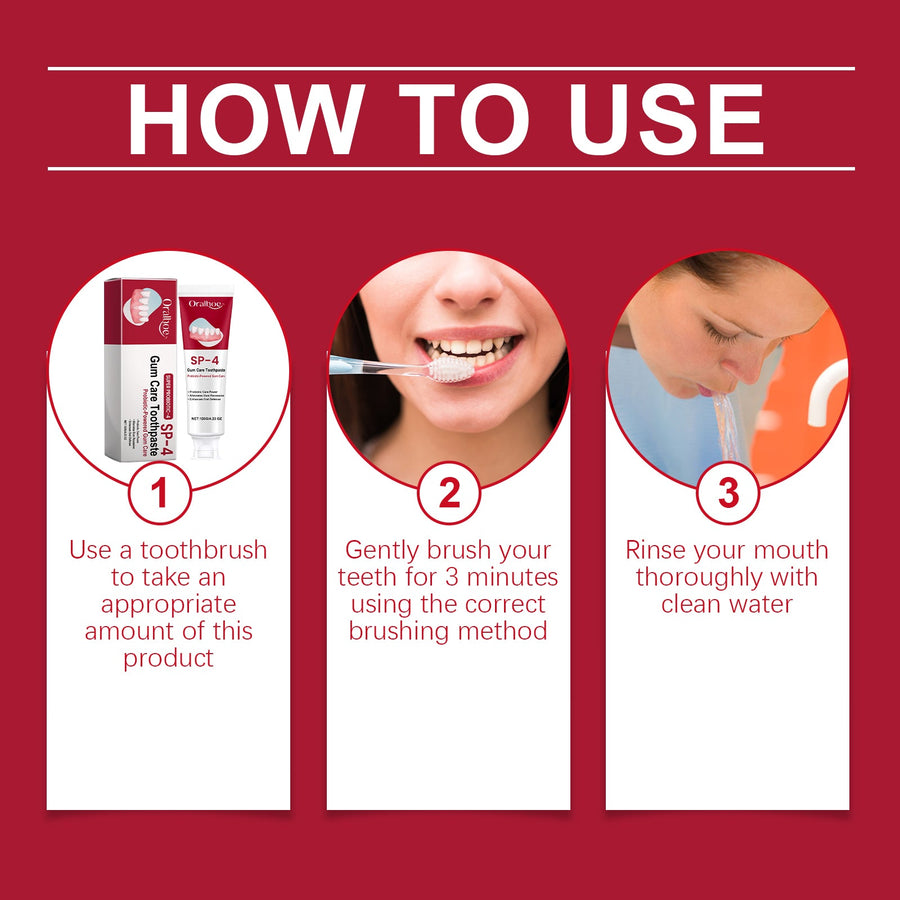Gum Care Toothpaste — Brighter, Healthier Smile