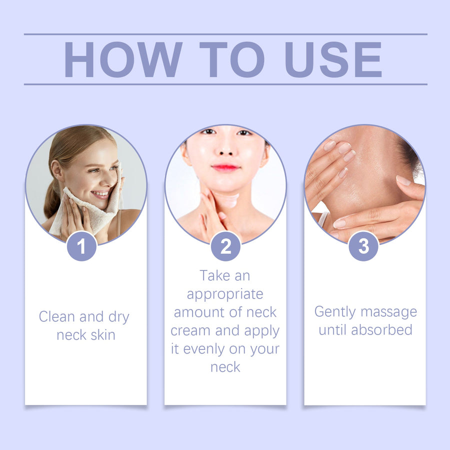 Neck Firming Cream for Sagging Skin & Fine Lines