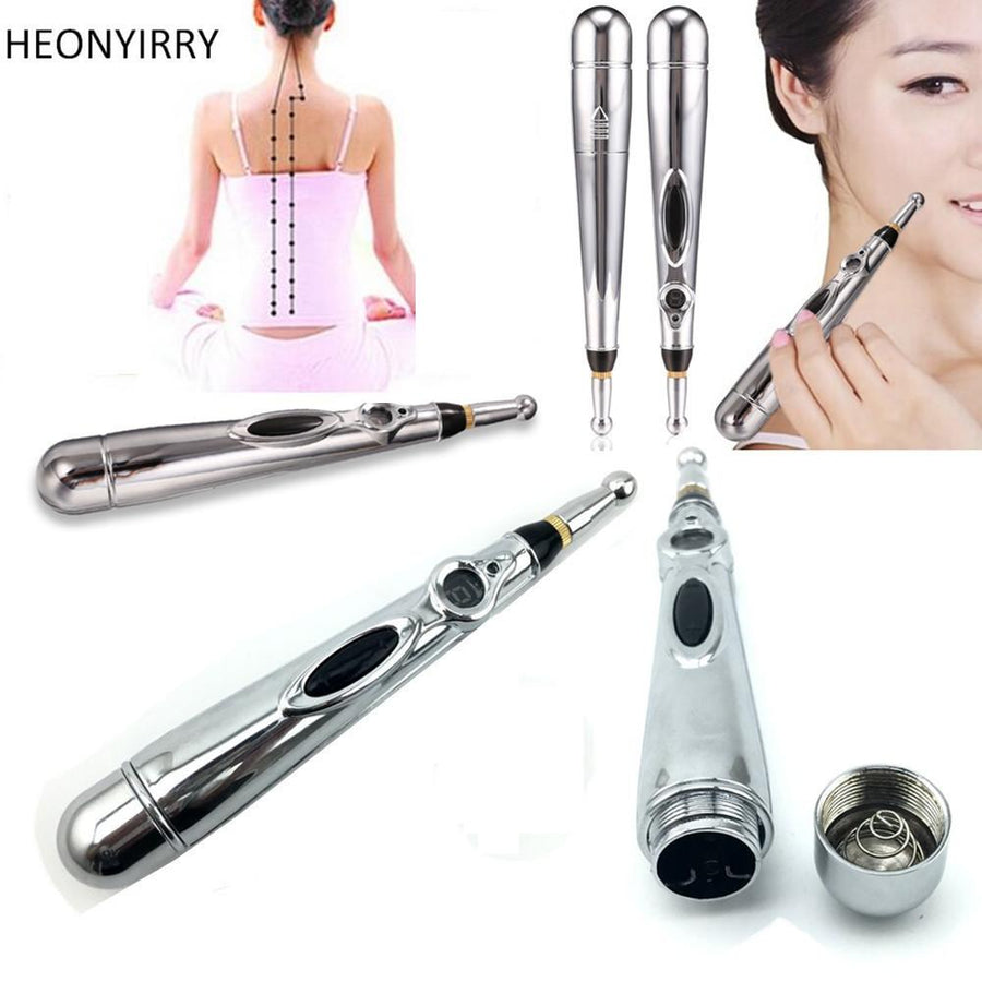 Electric Meridian Massage Pen for Targeted Facial Care