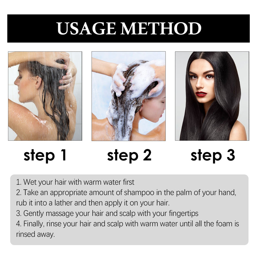 Darkening Shampoo Sachets for Glossy, Nourished Hair