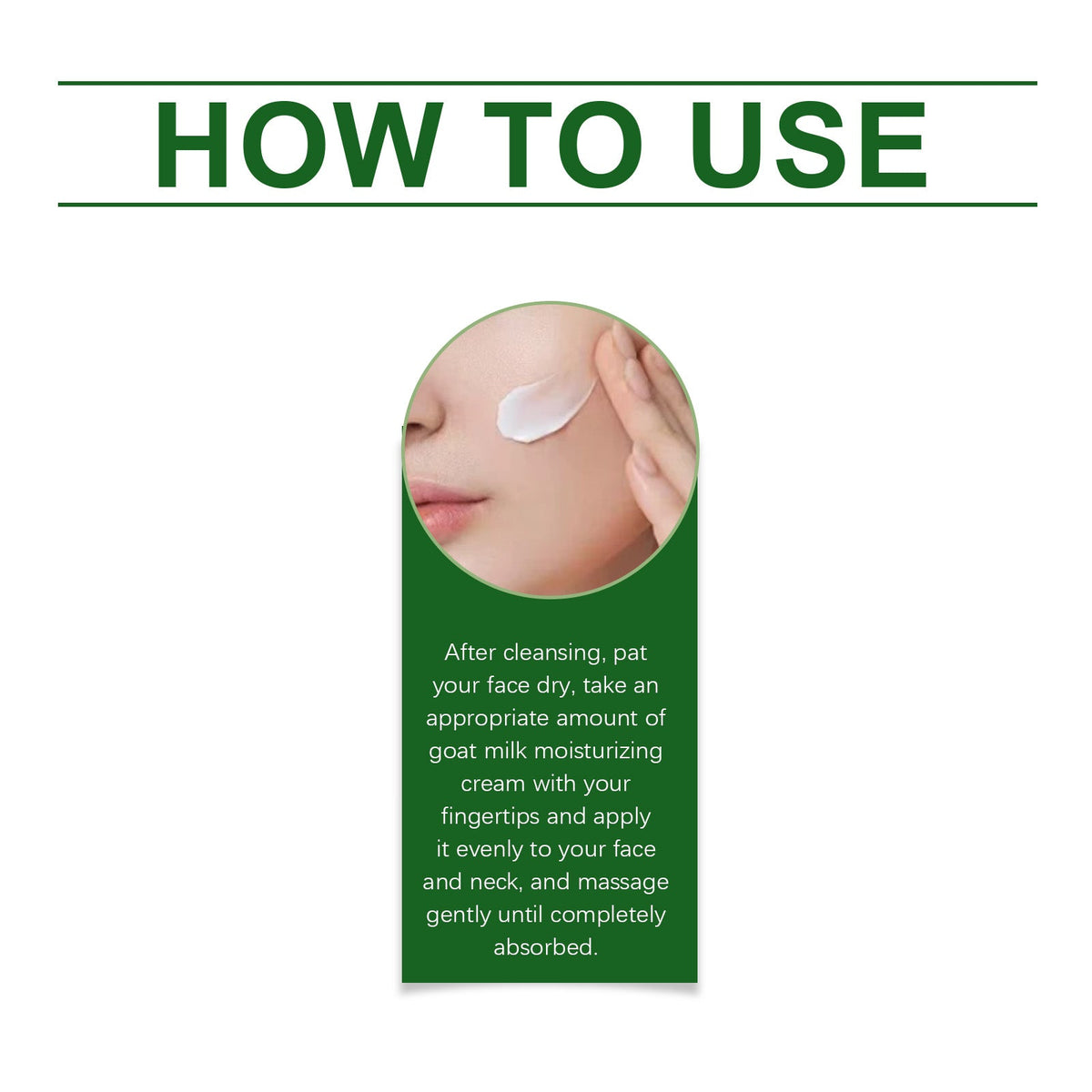Goat Milk Cream for Dry Skin & Elasticity Repair