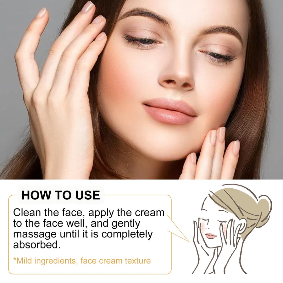 Collagen Face Cream for Firming & Wrinkle Reduction