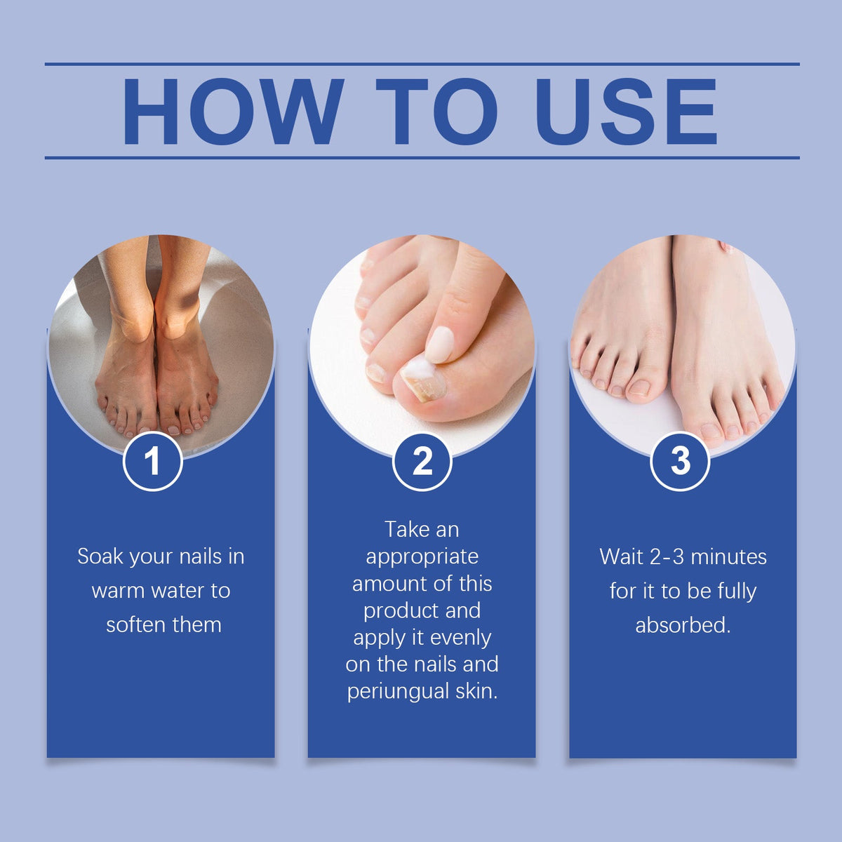 Nail Repair Cream for Discolored Thick Toenails