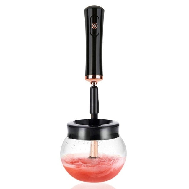 Electric Makeup Brush Cleaner — Spin Clean In Seconds