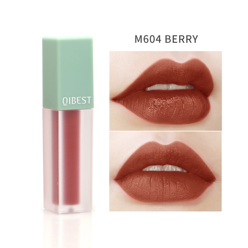 Matte Liquid Lipstick – Rich Tomato Velvet Finish