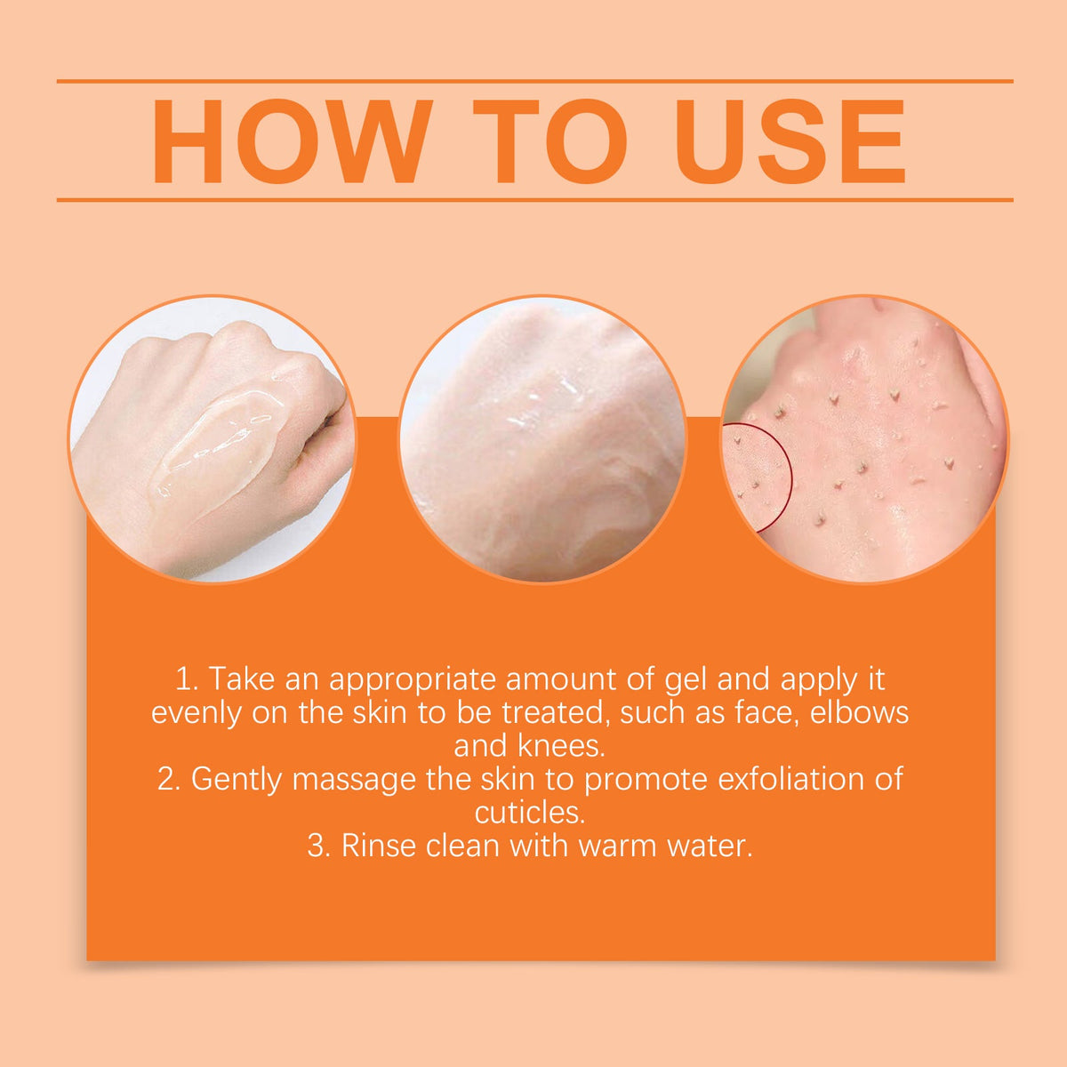 Rice Exfoliating Gel for Sensitive Skin Face & Body