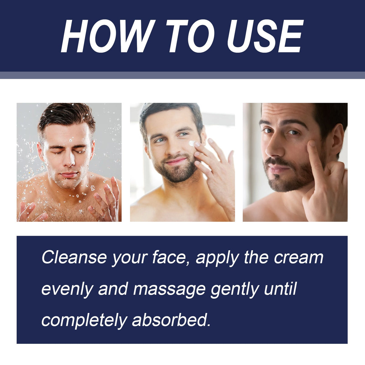Men's Retinol Face Cream for Wrinkles & Firming Skin