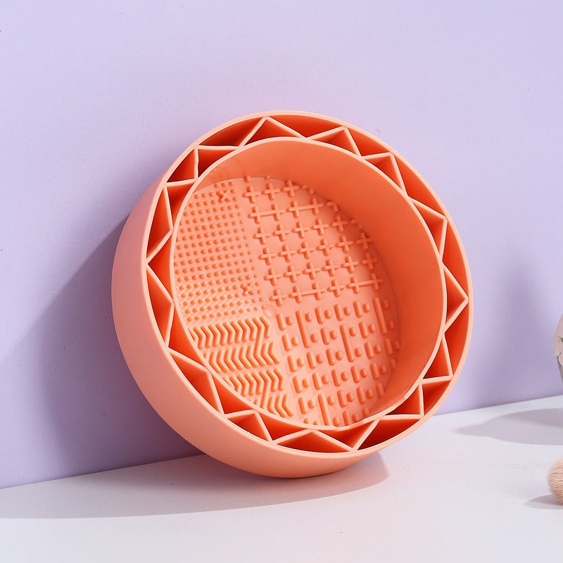 Silicone Makeup Brush Cleaner — Deep-Clean & Dry in Seconds