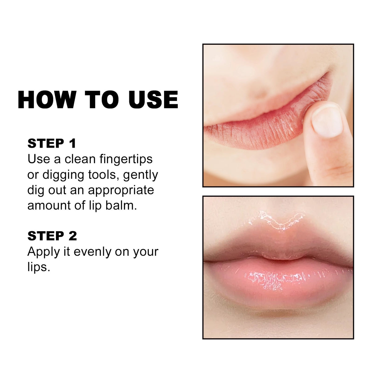 Lip Mask Balm for Fading Lip Lines & Dry Cracked Lips