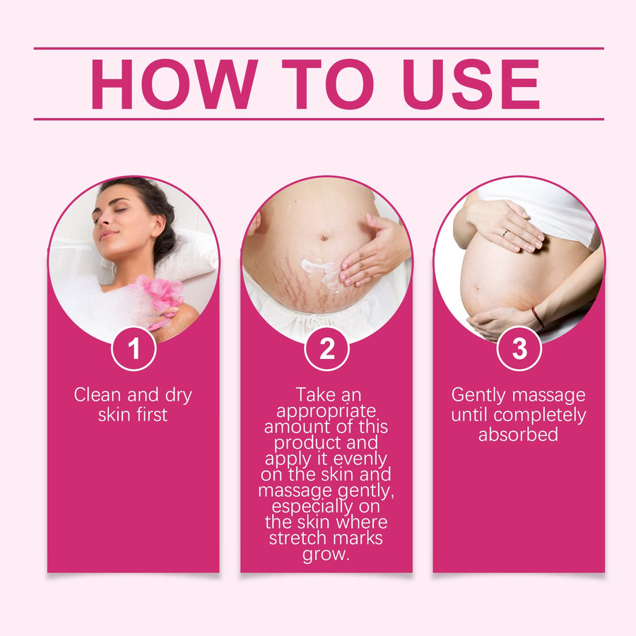 Stretch Mark Care Set for Long-Lasting Body Moisture