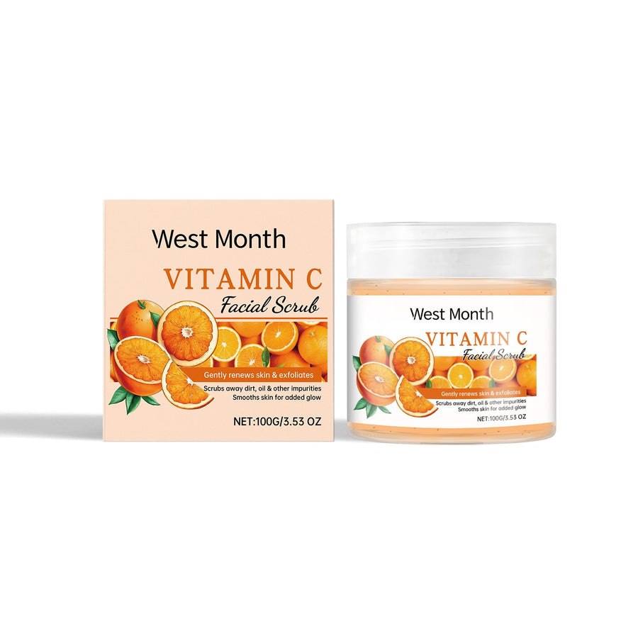 Vitamin C Facial Scrub for Brighter, Smoother Skin