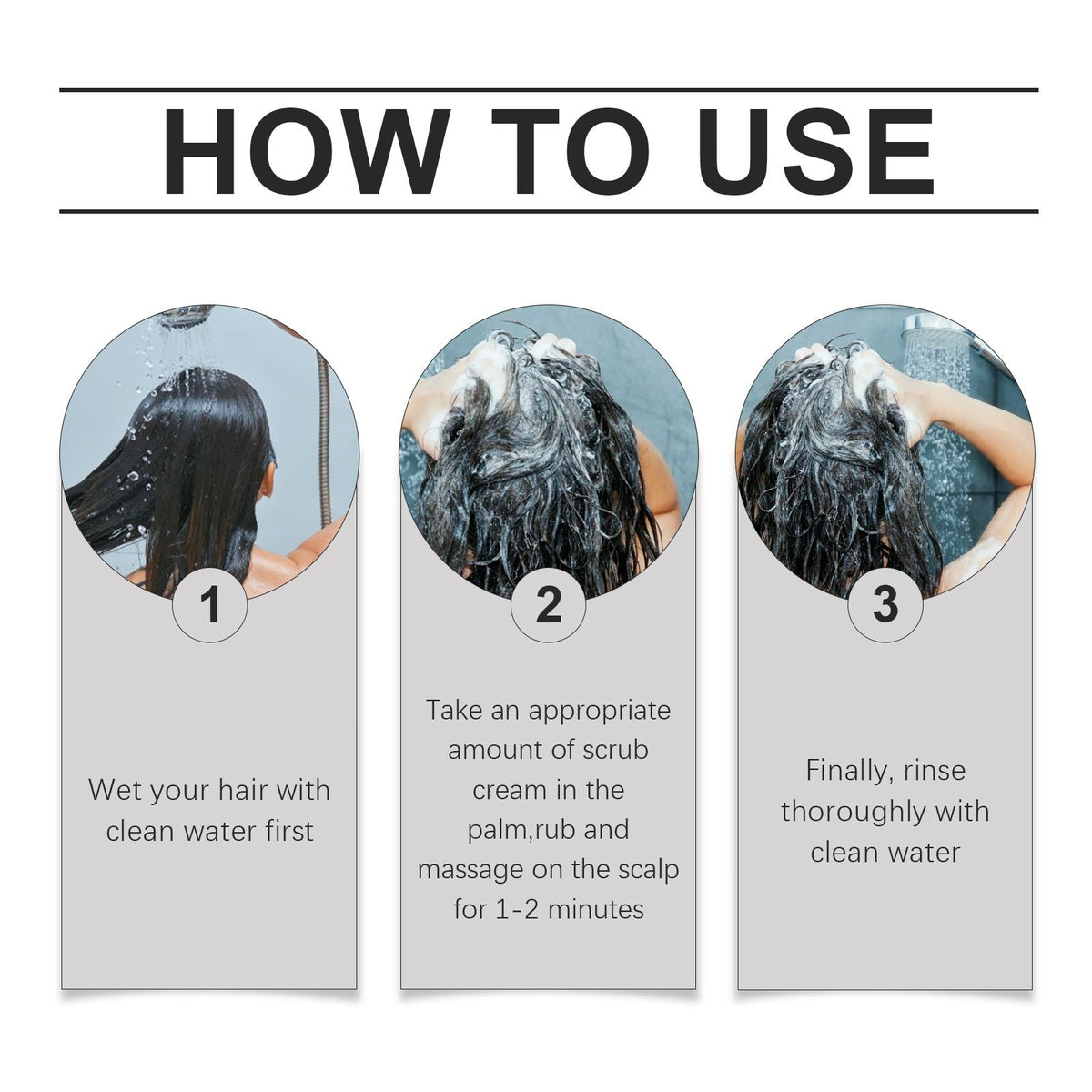 Exfoliating Hair Scrub for Scalp Refresh & Flake Control