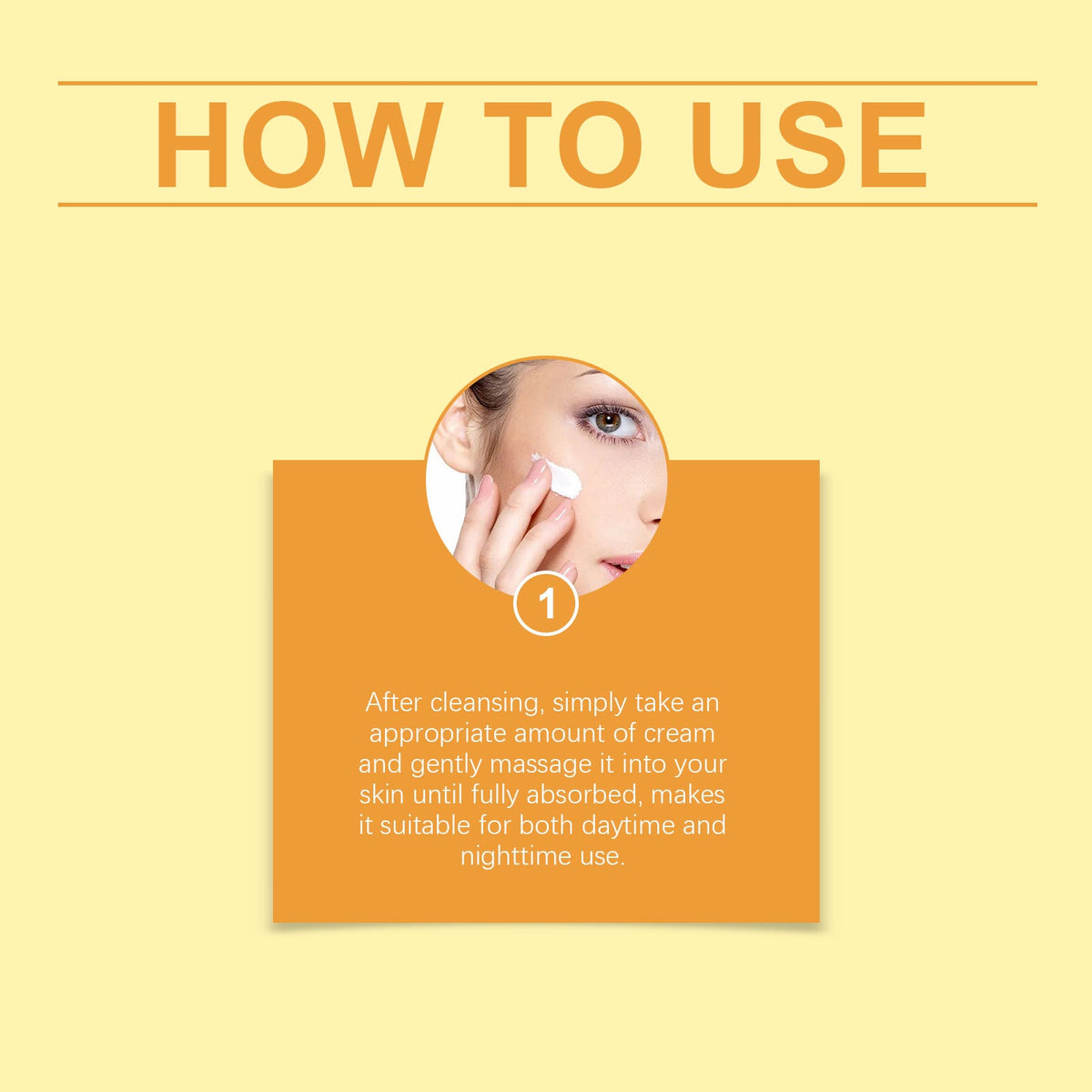 Astragalus Cream Brightening Moisturizer for Dull Dry Skin