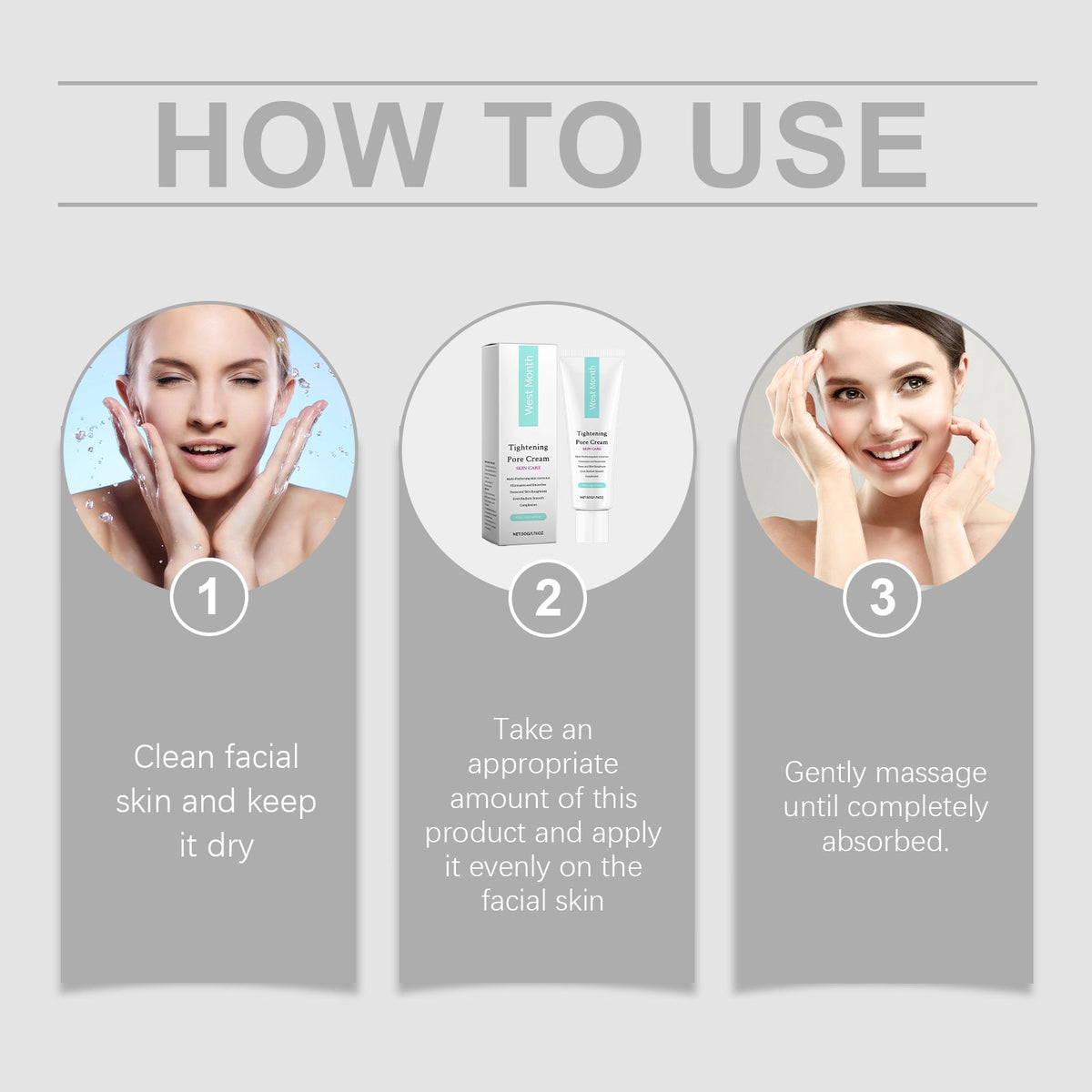 Pore Refining Cream for Oily Skin, Oil Control Daily