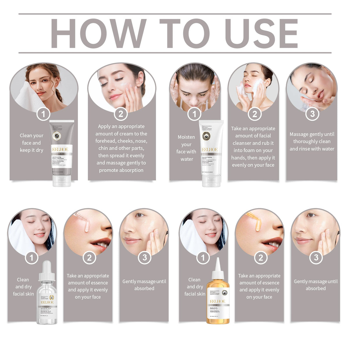 Acne Care Set for Clearer, Brighter-Looking Skin Daily
