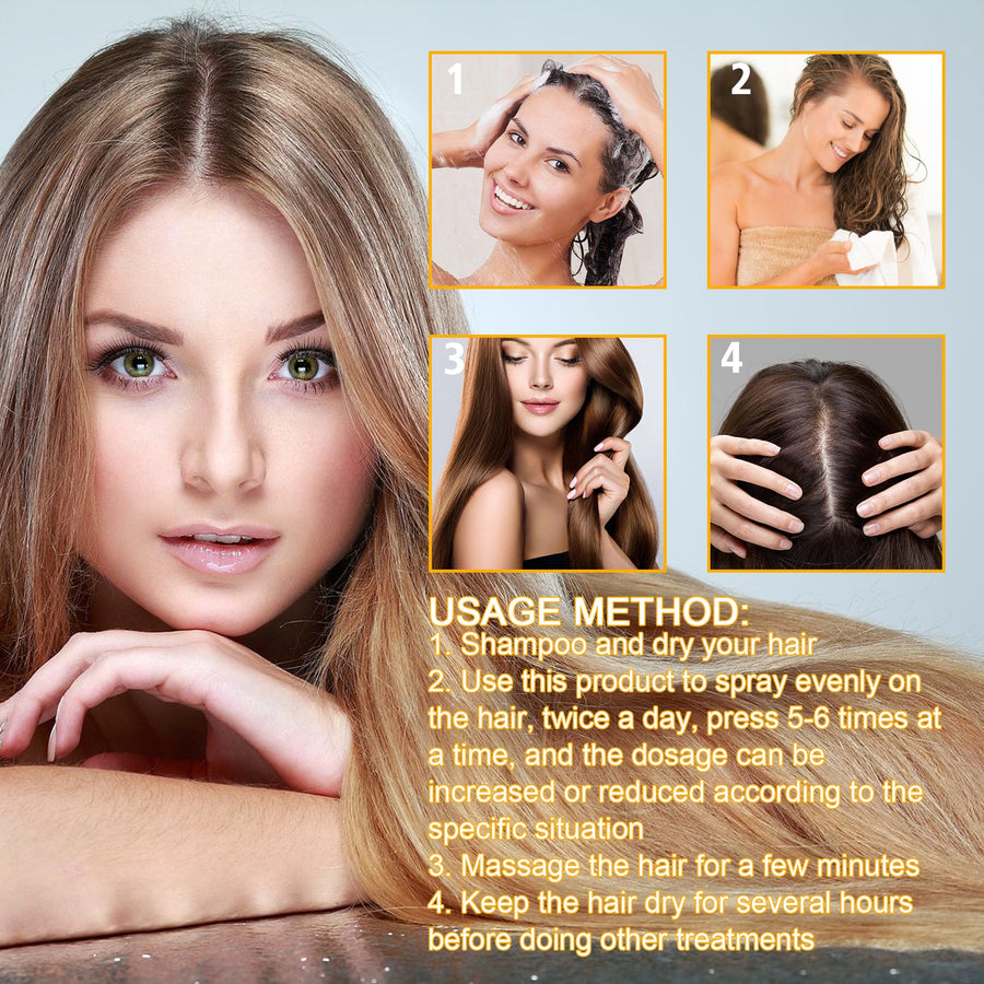 Biotin Hair Growth Serum — Stop Hair Loss, Visible Density