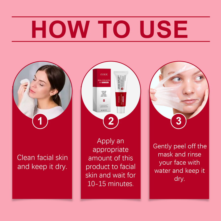 Peel-Off Collagen Mask for Blackheads & Firm Skin