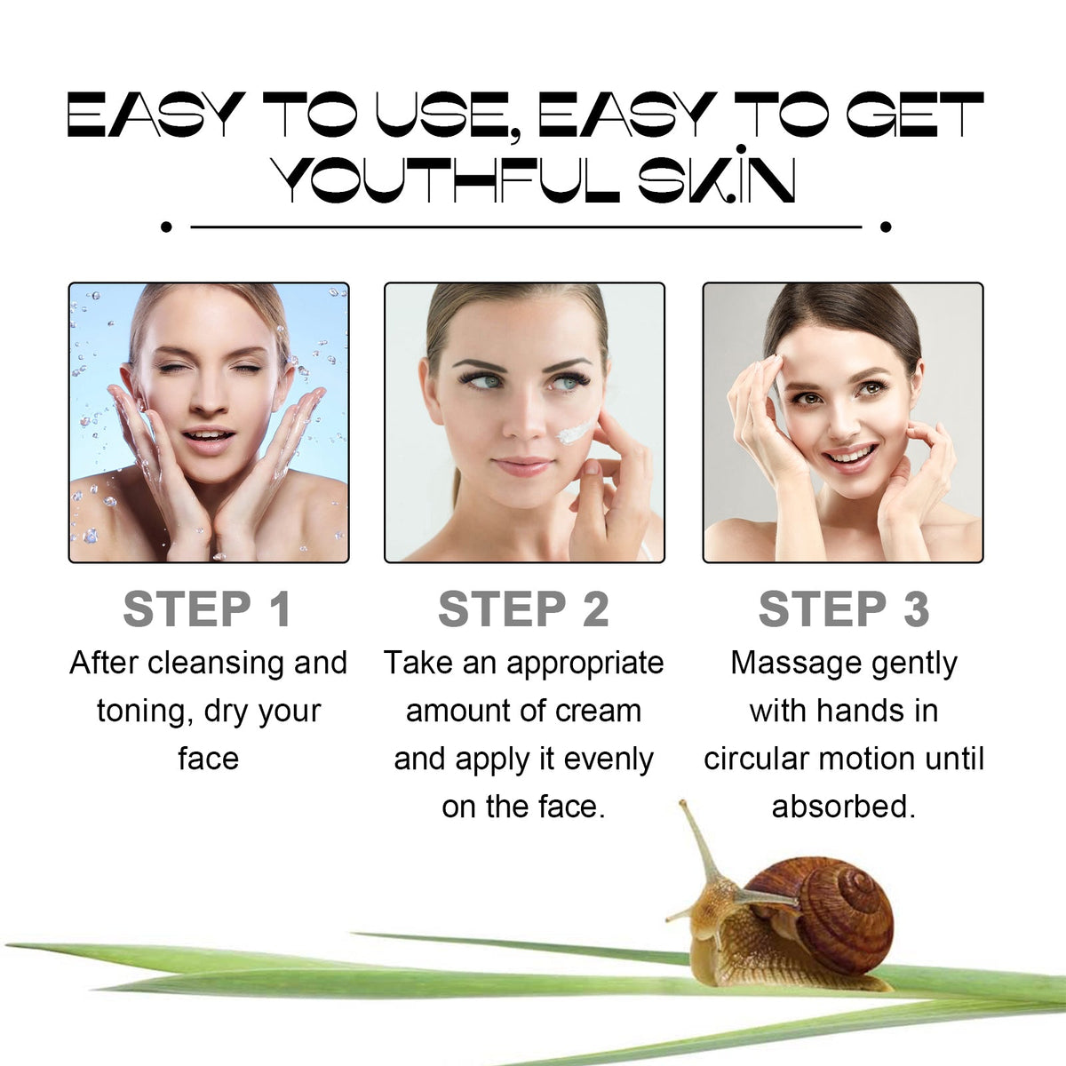 92% Snail Mucin Cream for Firmer, Smoother Skin