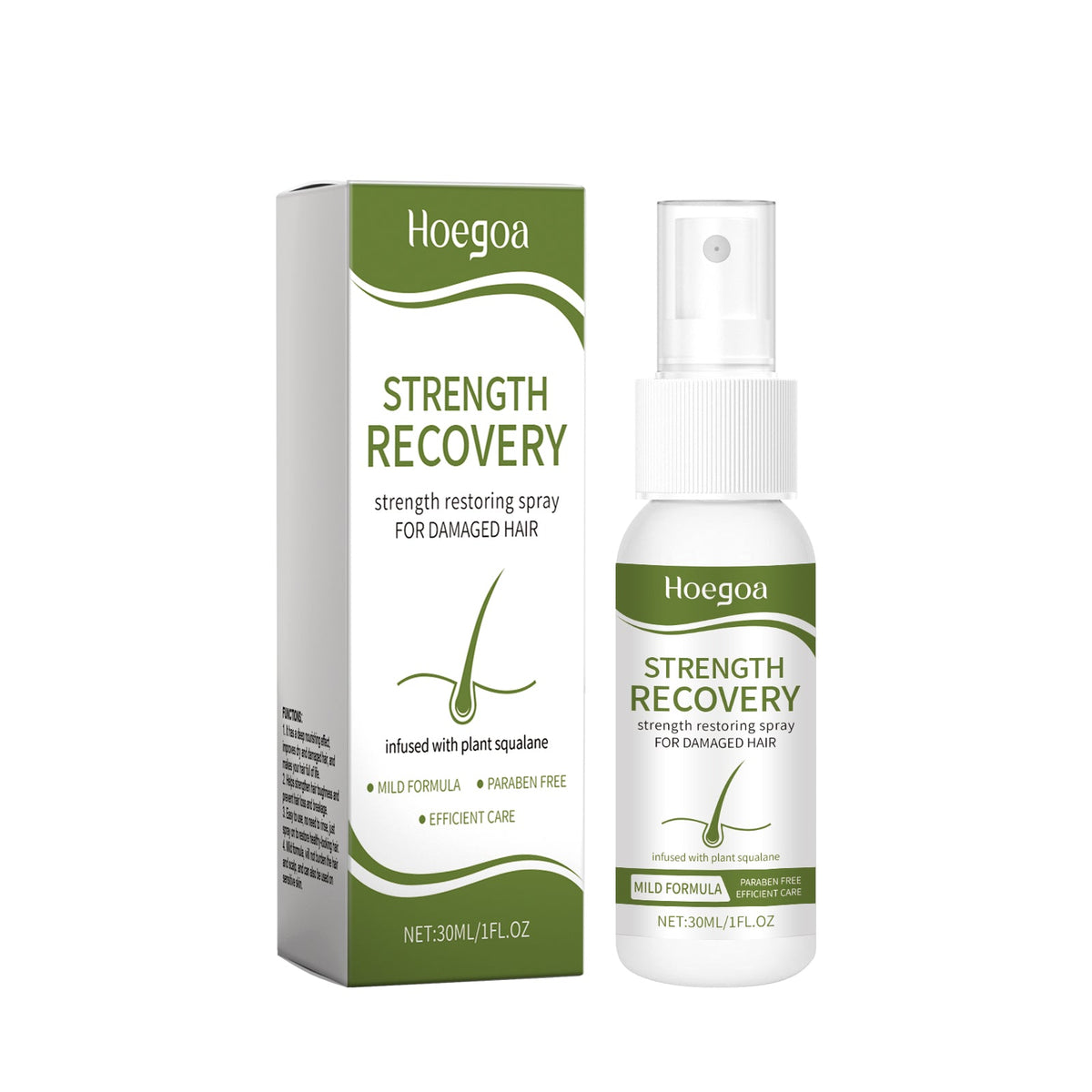 Leave-In Hair Repair Spray for Smooth, Glossy Strands