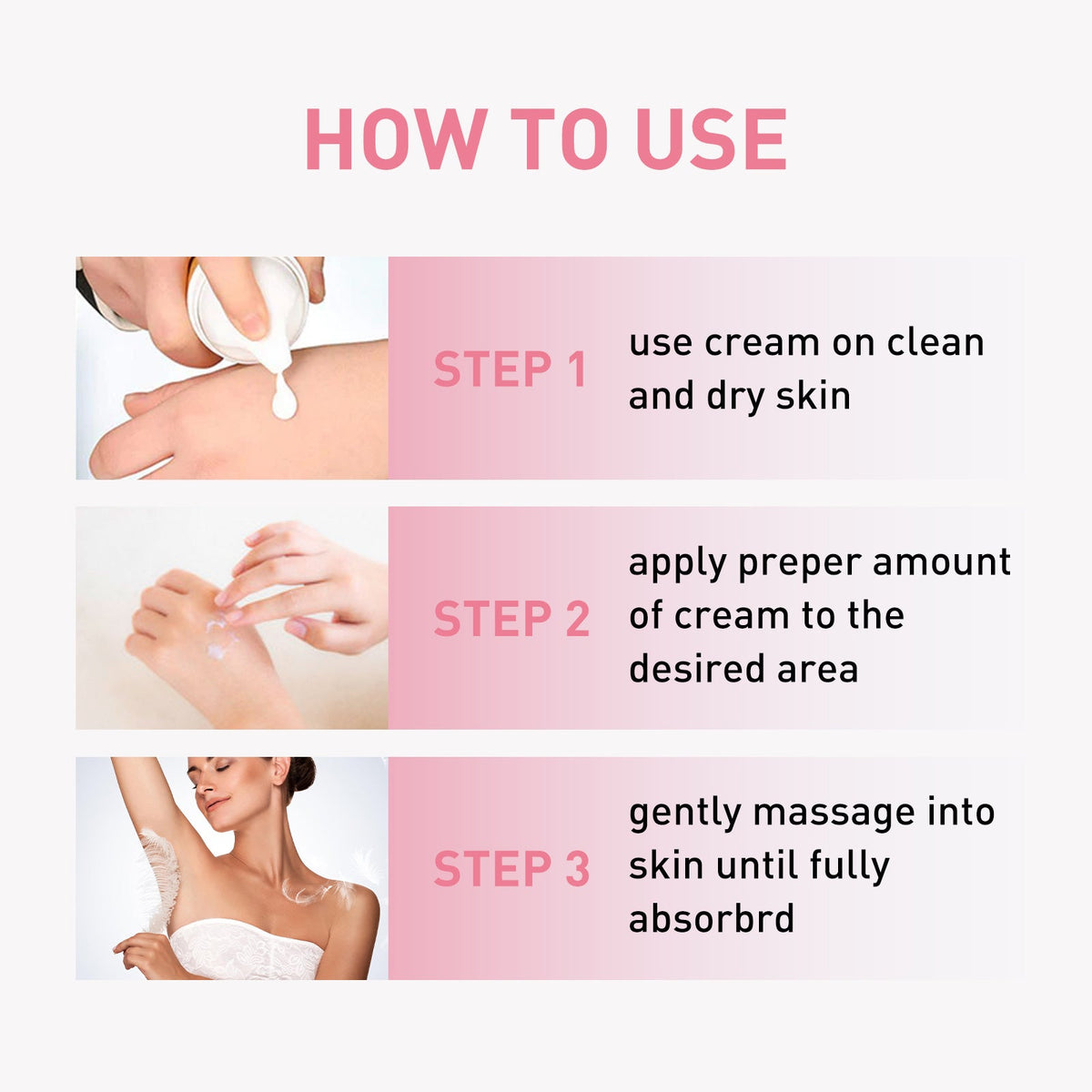 Niacinamide Tightening Cream for Dark Underarms & Skin