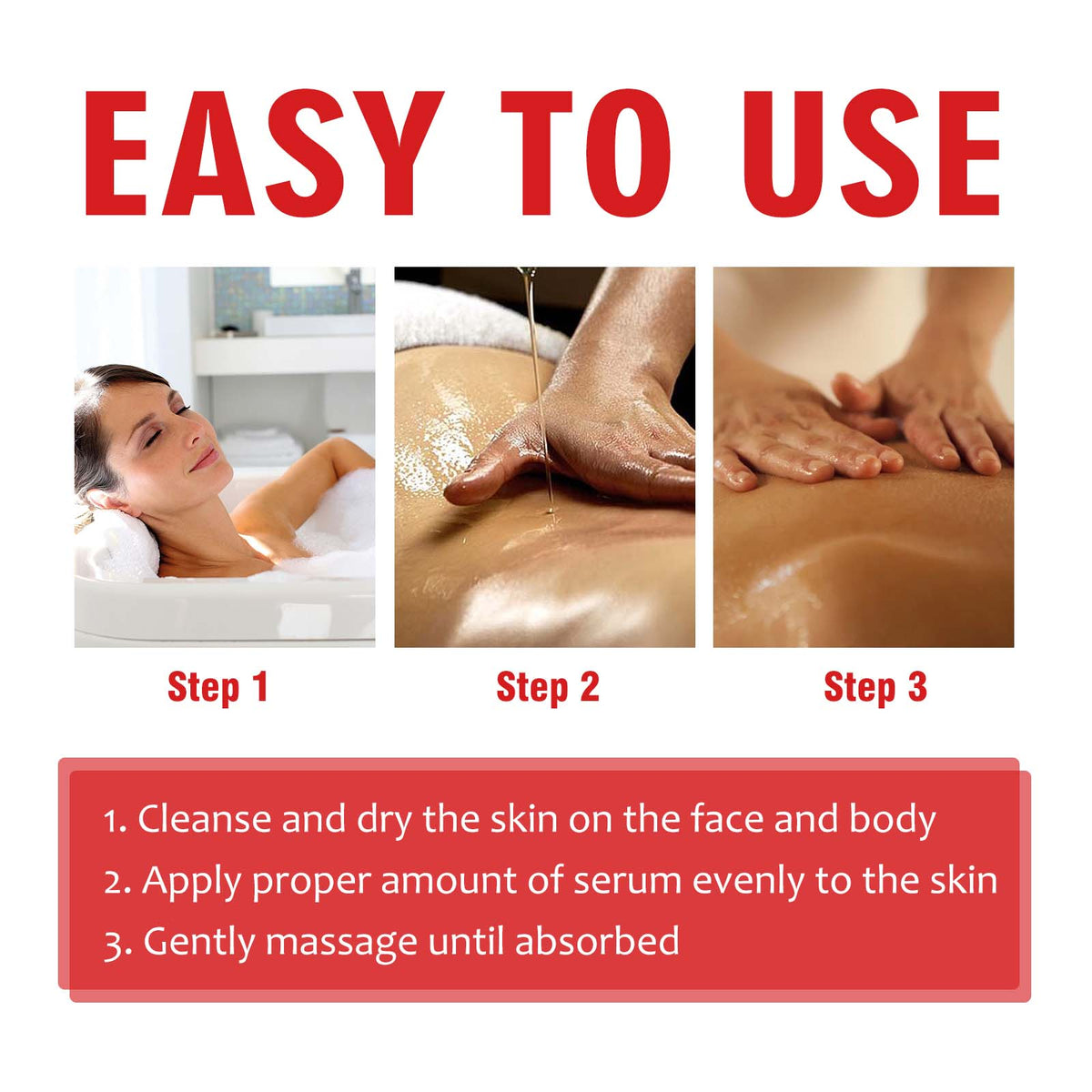 Alpha-Arbutin Serum for Dark Spots, Face & Body Tone